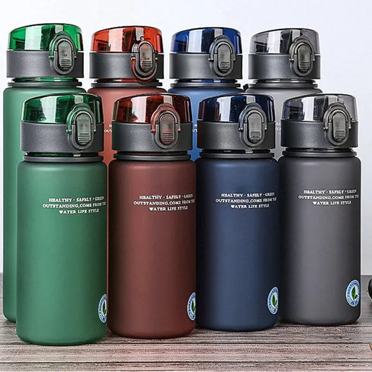 Brand BPA Free Leak Proof Sports Water Bottle High Quality Tour Hiking Portable My Favorite Drink Bottles 400ml 560ml - Hiron Store