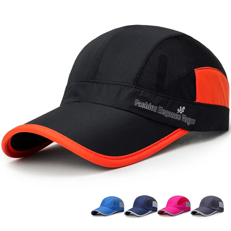 Summer Women Light Snapback Adjustable Fashion Baseball Cap Breathable Waterproof Sun Visor Hat