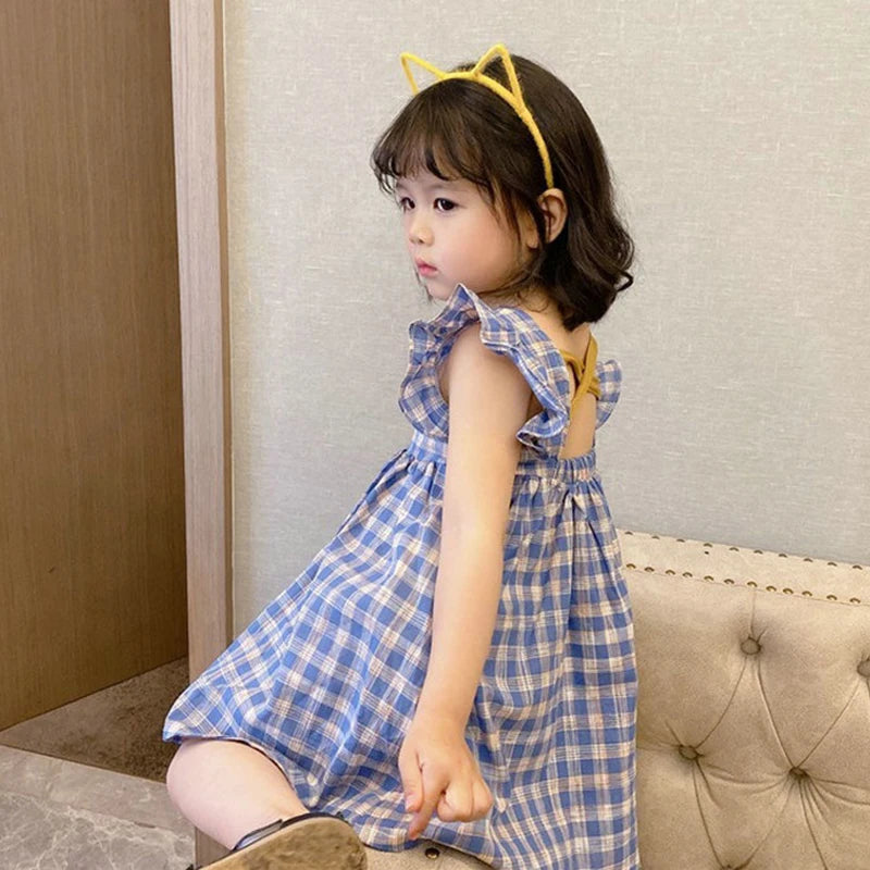 Summer Baby Girls Cute Princess Dress Outdoor Beach Casual Clothes