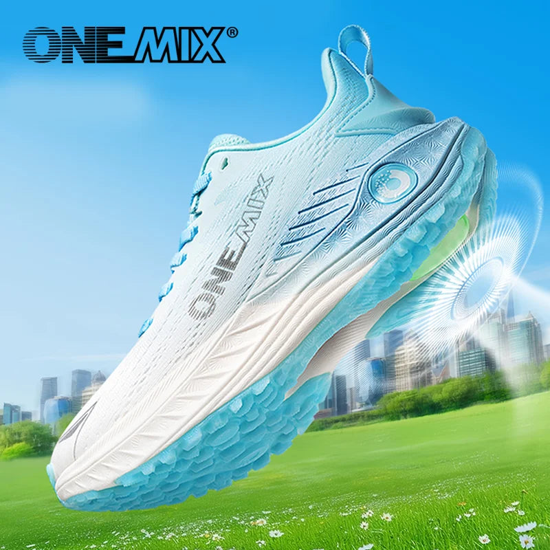 ONEMIX 2027 Autum Sneakers Breathable Jogging Shoes for Men & Women Lightweight Outdoor Gym Sport Shoes