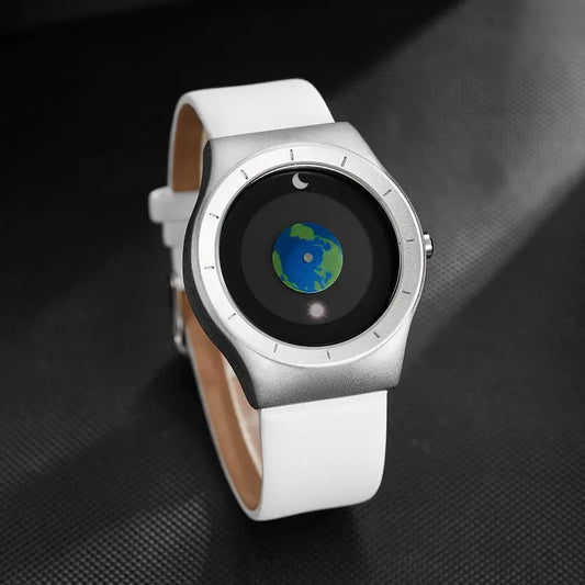 Simple Minimalist Watch Men Sports Watches Creative Turntable Quartz Wristwatches