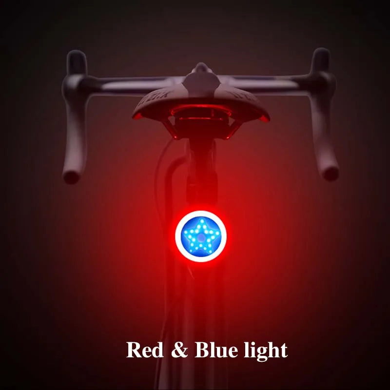Bicycle Taillight USB Rechargeable Led Bike Light Flash Tail Rear Lights for Mtb Bike Seatpost