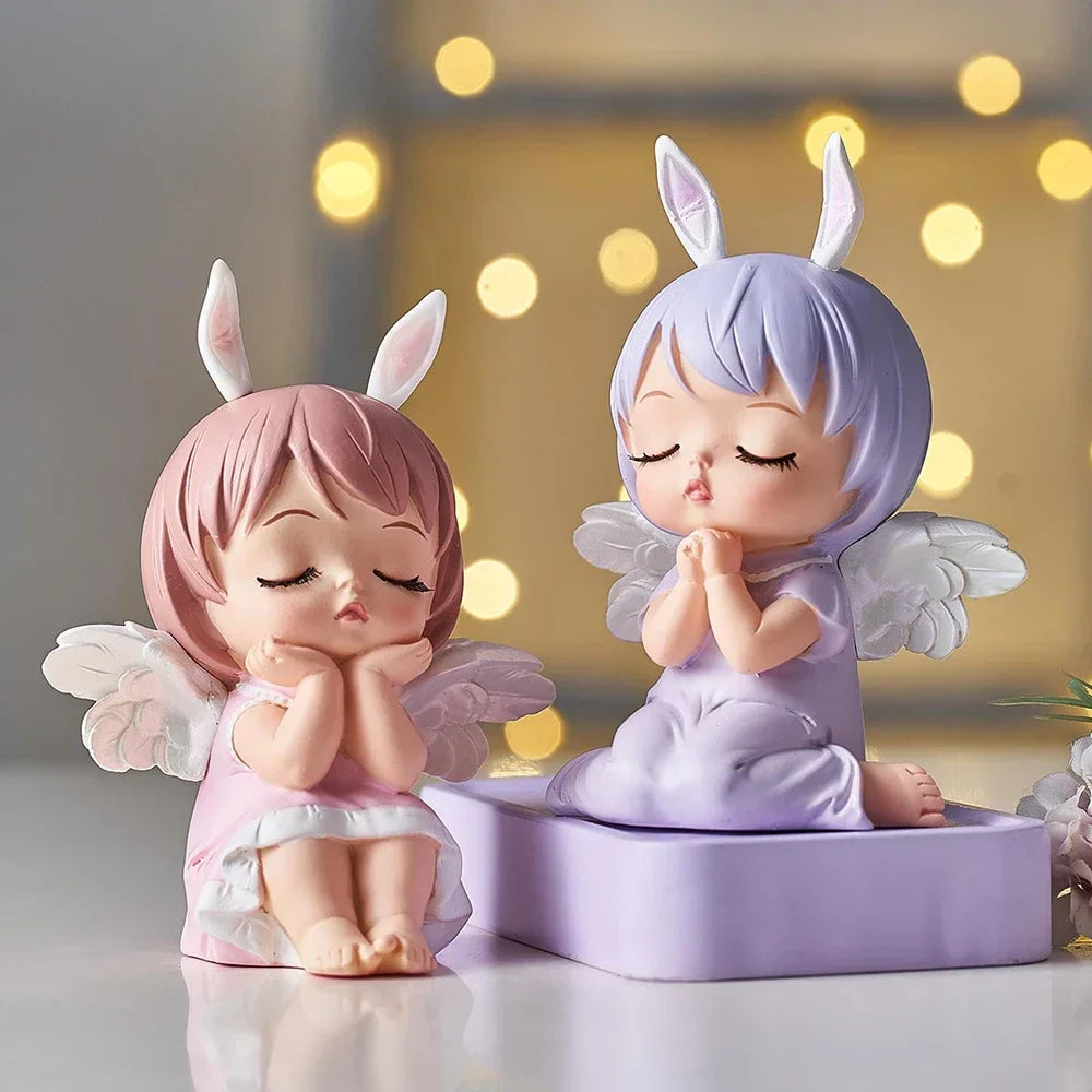 Room Decor Figurines Interior Kids Room Accessories Girl Fairy Garden Decorative Figure Decoration