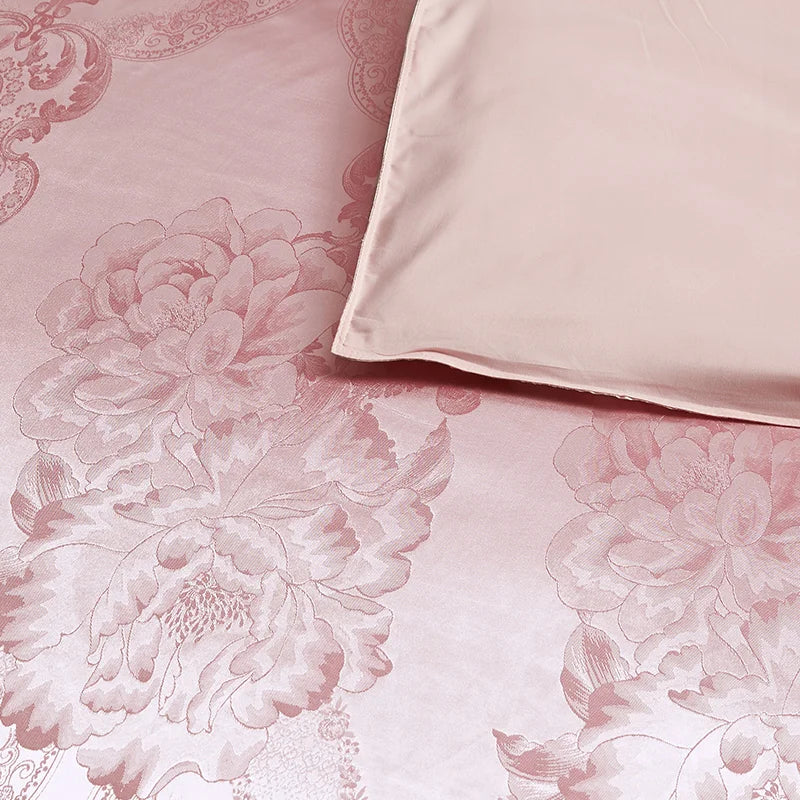 3pcs Duvet Cover and Pillowcase Set, European Light Luxury, Skin-Friendly Soft Fabric, Family bedroom Bedding