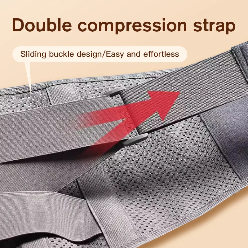 Lower Back Brace Anti-skid Orthopedic Lumbar Support Adjustable Breathable Waist Trainer Molding Belts For Men Women Gym Pain - Hiron Store