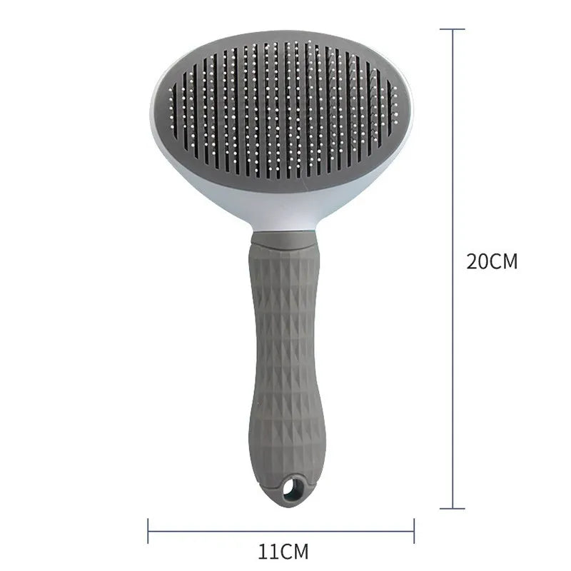 Pet Hair Brush Comb Pets Hair Remover Brush for Dogs Cats Puppy Kitten Grooming Tools