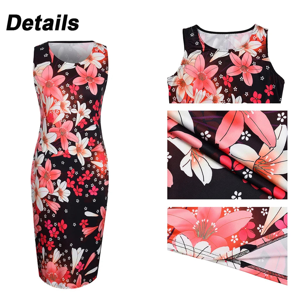 Sleeveless Hip Dress for Women 2024 Summer Sexy Party Club Mini Skirt Female Y2k Clothes Bodycon Vestidos Elegant Evening Dresse - Hiron Store