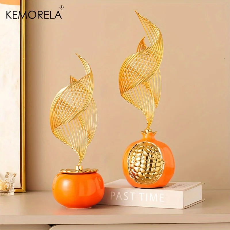 Ceramic Statue Nordic Creative Light Luxury Living Room Decoration Ornaments