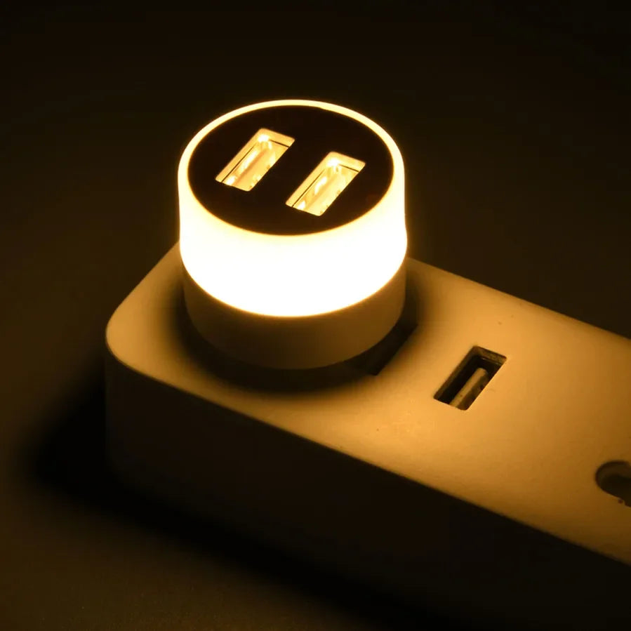 Mini USB Plug LED Small Night Light Computer & Mobile Power Charging Light LED Eye Protection Reading Night Light