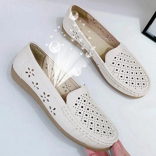 Nurse Shoes Soft Sole Non-slip Sandals Flat Shoes Breathable Women's Shoes