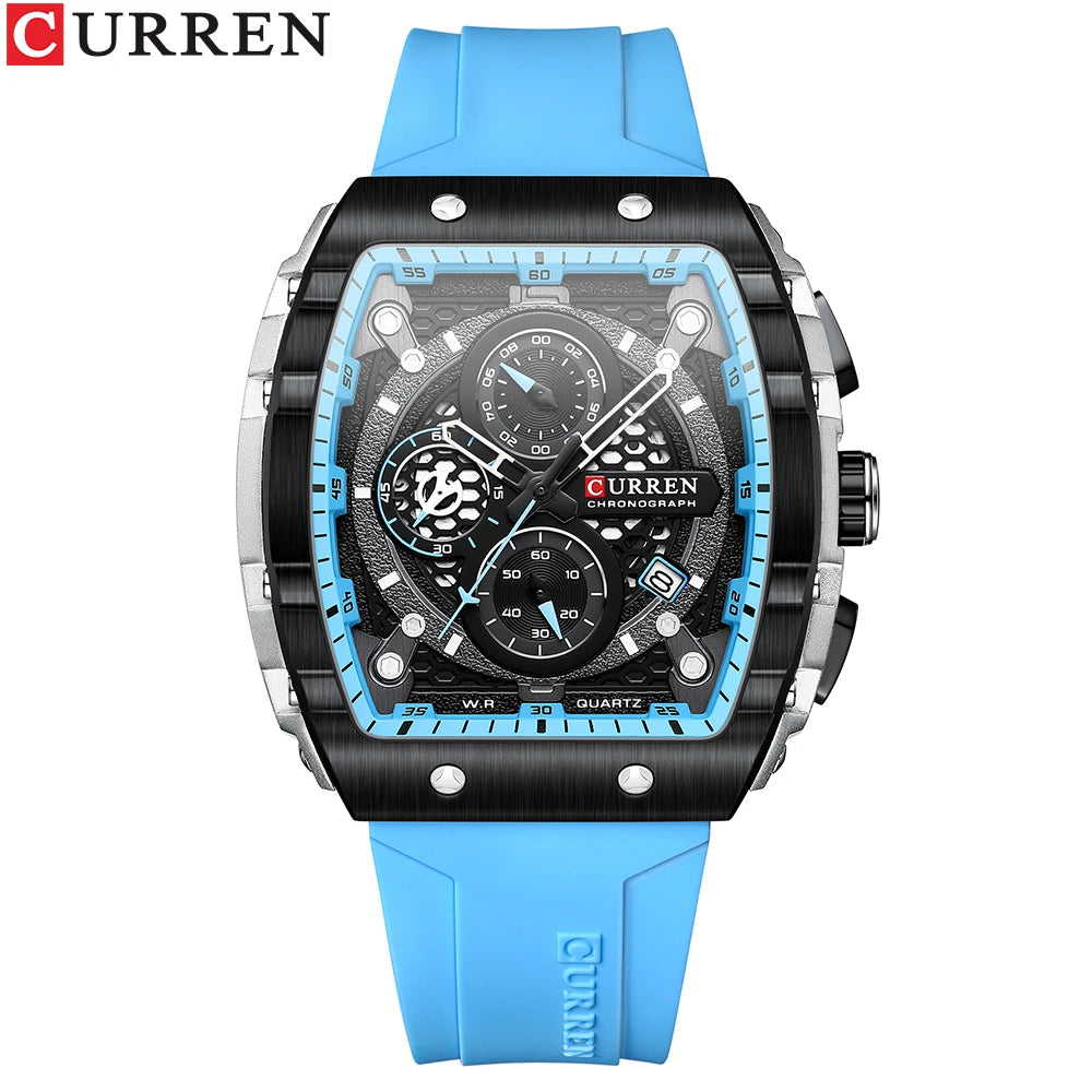 CURREN Sport Chronograph Quartz Watch for Men