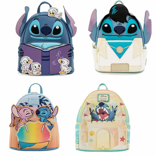 Stitch Children's Backpack Baby Yoda Lady Bags Toy Story 3 Alien Sally Backpack