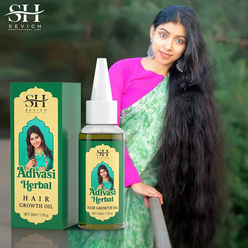 50ml Pure Natural India Ayurvedic Hair Growth Oil Rosemary Regrowth Serum Anti Haire Loss