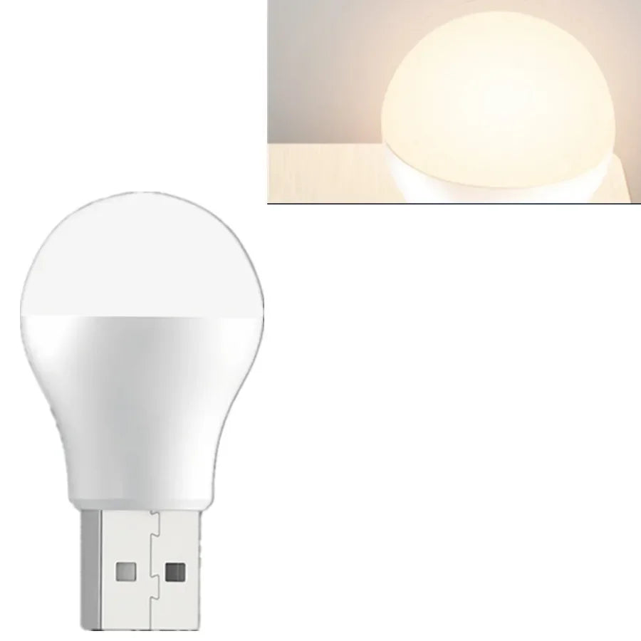 Mini USB Plug LED Small Night Light Computer & Mobile Power Charging Light LED Eye Protection Reading Night Light
