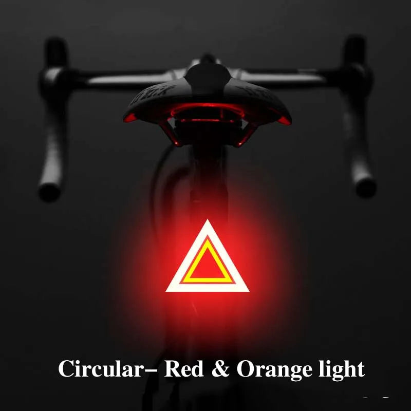 Bicycle Taillight USB Rechargeable Led Bike Light Flash Tail Rear Lights for Mtb Bike Seatpost