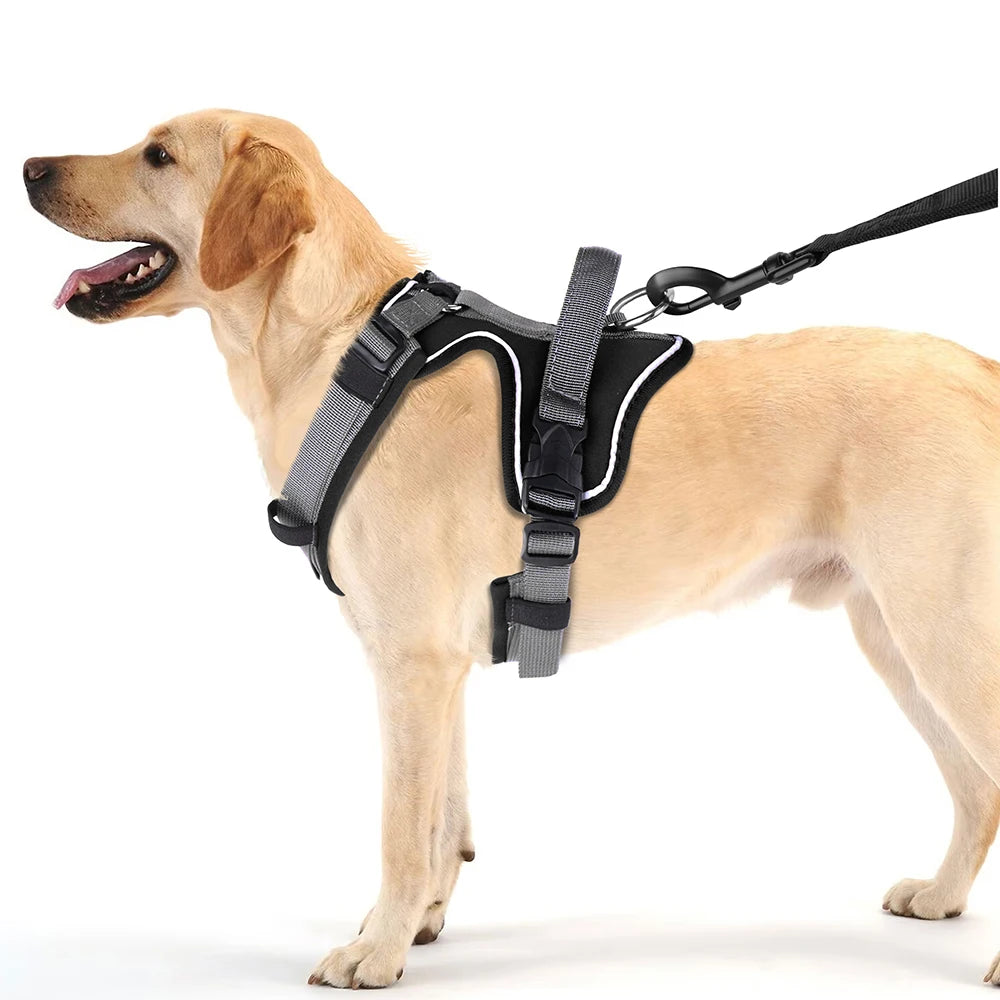 Pet Harness Vest With Control Handle For Small Medium Large Dogs Walking Training Harnesses