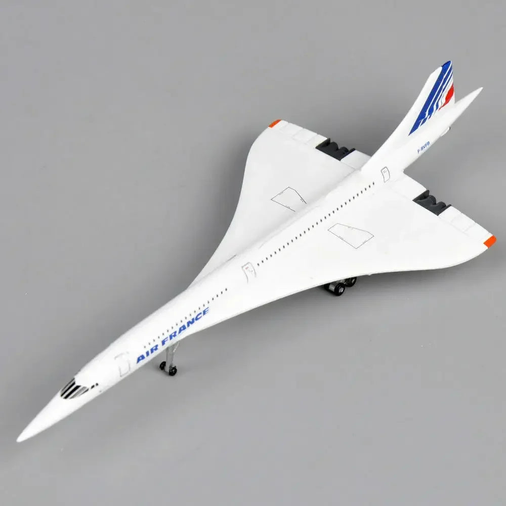 Air France Airplane Model 1976-2003 Airliner Alloy Diecast Air Plane Model Toys Collection Home Decor Miniatures