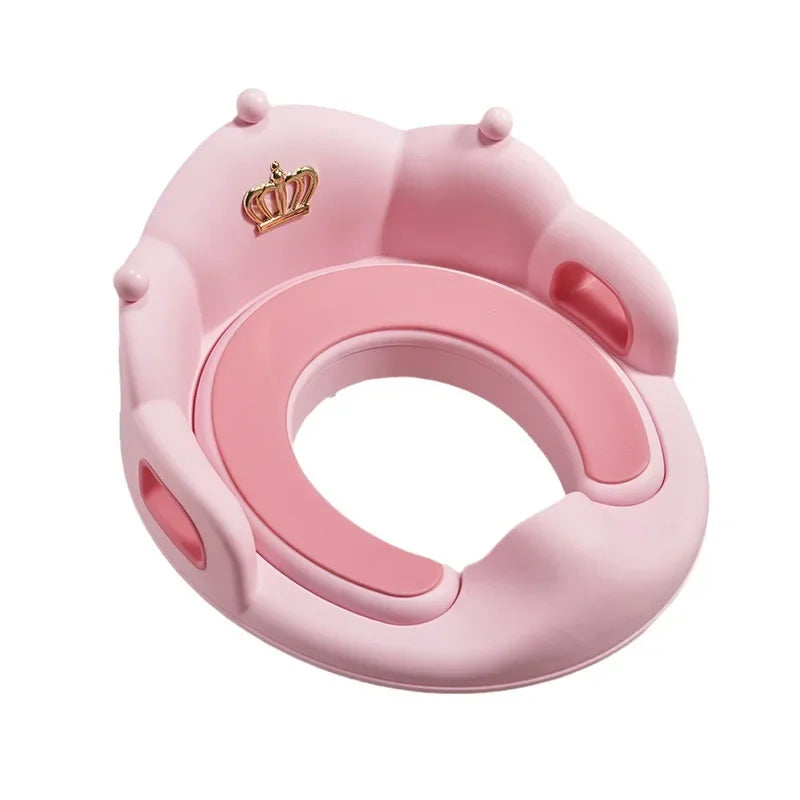 Baby and Child Toilet Seat Ring Female Baby and Little Boy Cushion Bedpan Cover Children's Toilet Household Auxiliary Toilet