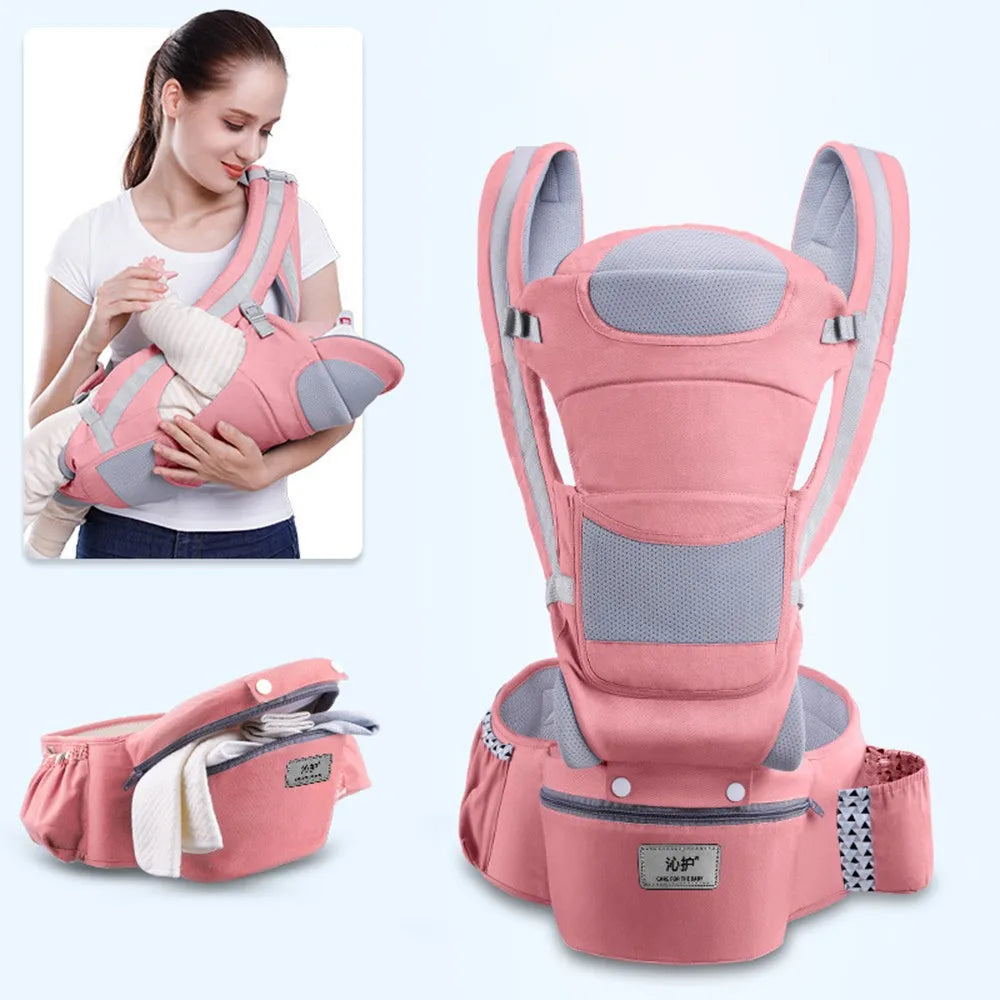 Newborn Ergonomic Baby Carrier Backpack Infant Baby Hipseat Carrier Front Facing Ergonomic Kangaroo Baby Wrap