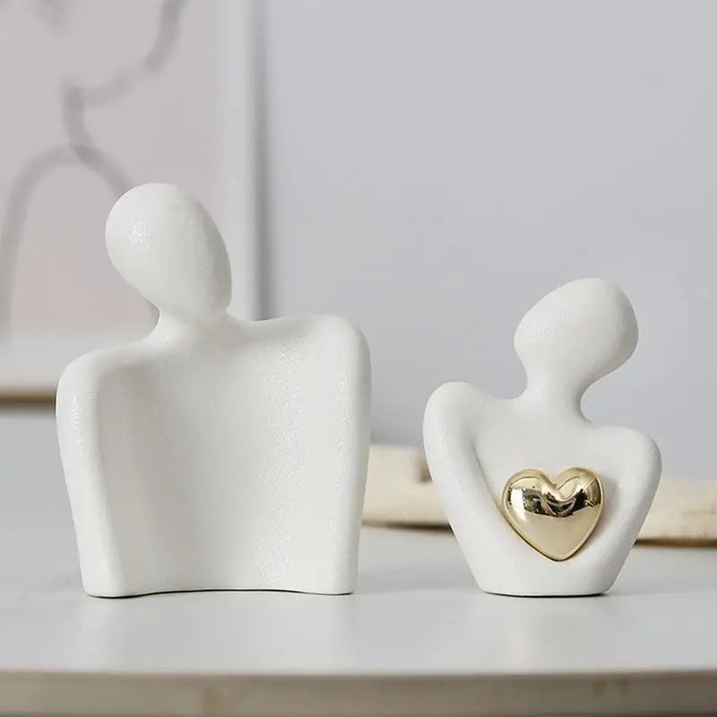 creative couple figure decoration Newlywed home decoration Lover sculpture decoration