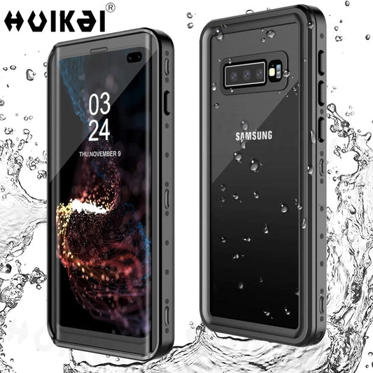 Waterproof Case For Samsung Galaxy  Full Body Heavy Duty Clear Rugged IP68 Cove