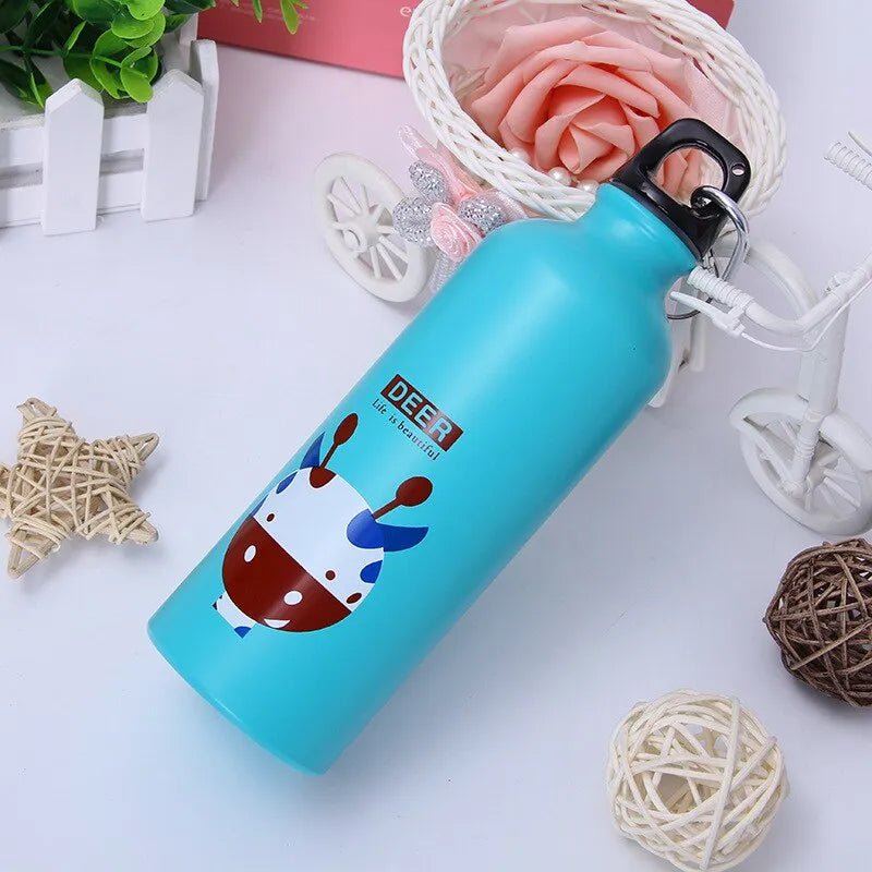 Bolttle Lovely Animals Creative Gift Outdoor Portable Sports Cycling Camping Hiking Bicycle School Kids Water Bottle - Hiron Store