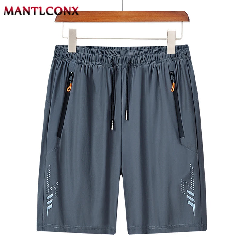 Sports Men Elastic Waist Shorts Male Breathable Comfortable Men's Short Pants