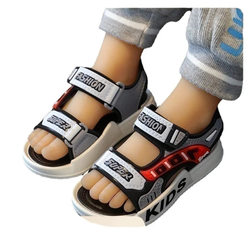 Breathable Sport Sandals Summer Sandals for Boys Casual Beach Shoe Comfortable Soft Sole Kids Shoes