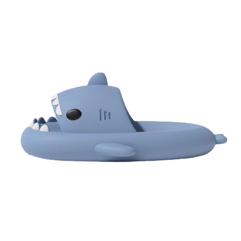 New Style Shark Slippers Women Summer Cute EVA Men Non-slip Indoor Outdoor Girls Boys Beach Shoes Sandals