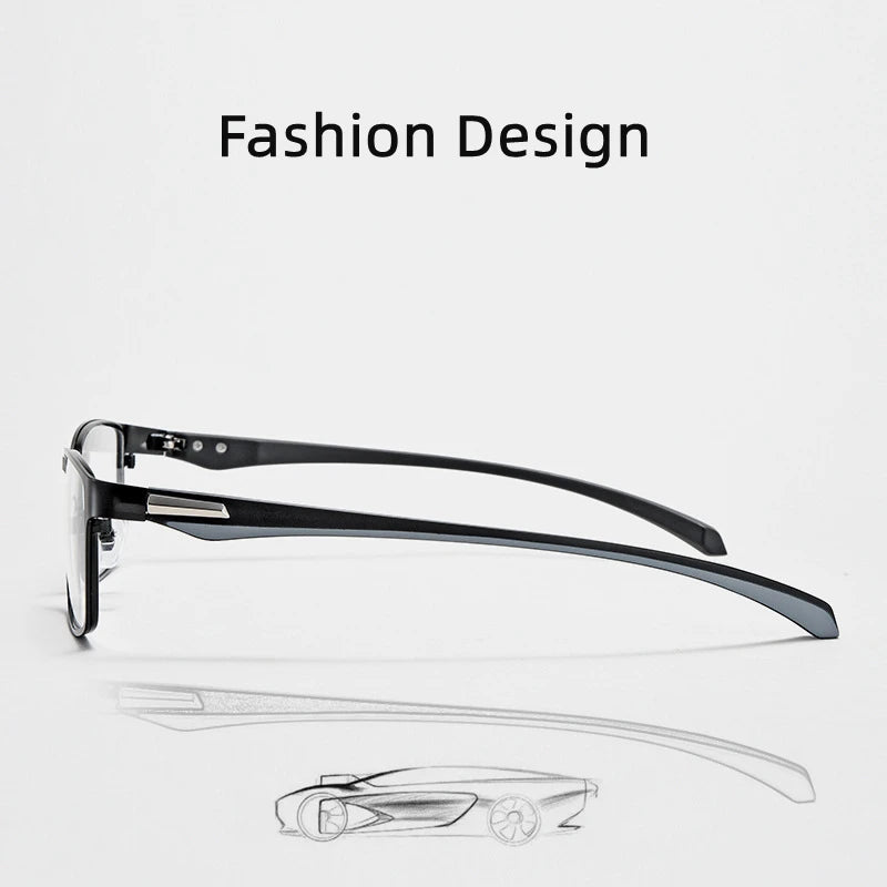 KOCOLIOR Anti Blue Light Men Reading Glasses, Titanium Alloy Metal Frame, Business Computer Reader, +1.50 1.75 2.0 2.25 2.50 2.75