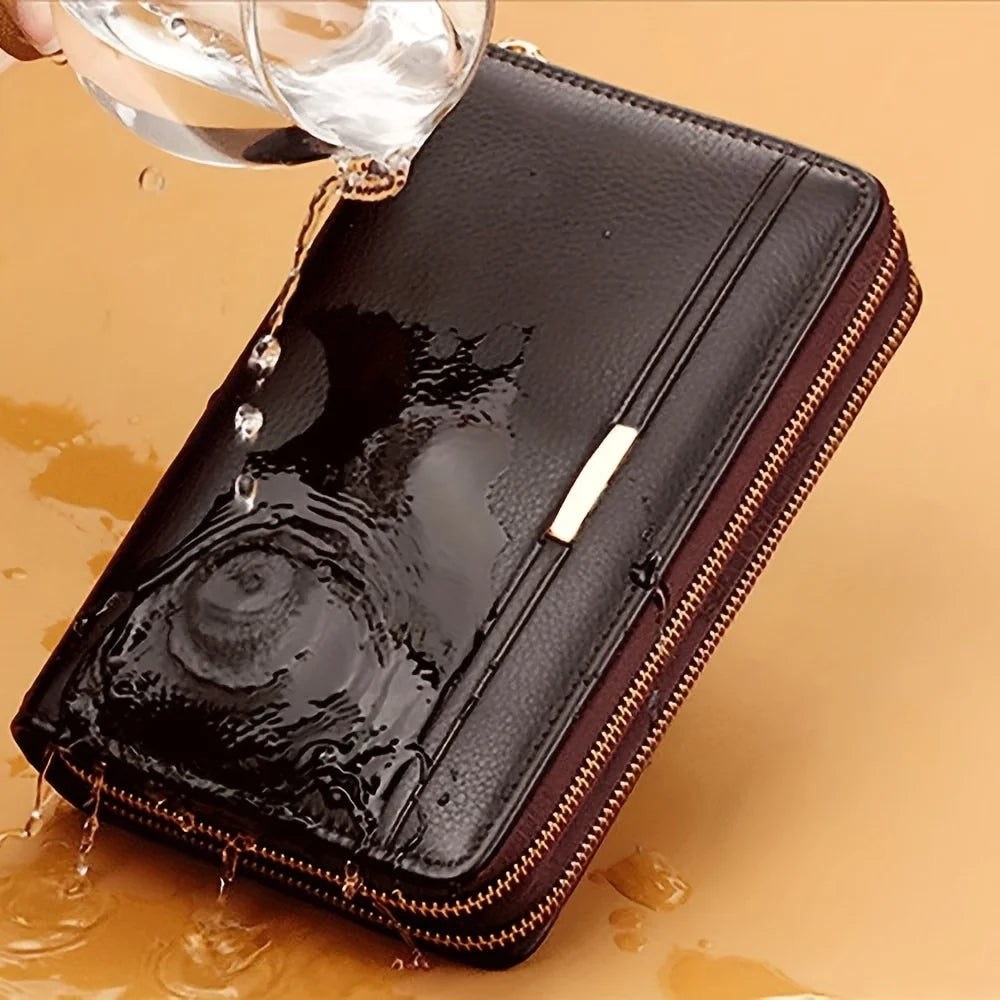 Wallet Long Purse Leather Clutch Large Handbag Phone Card Holder Case