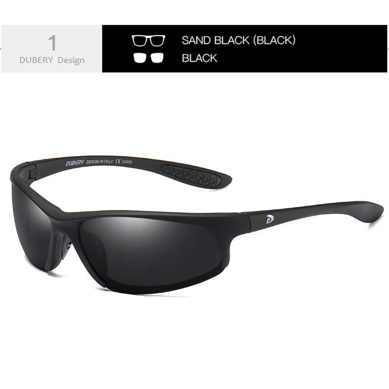 DUBERY Polarized UV400 Protection, Sunglasses For Men And Women, 8 Colors Model 185