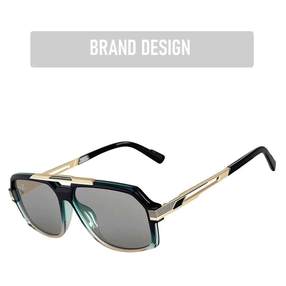 Brand Design Square Sunglasses,   Women  UV400 Protection, Sunglass Men Beach Vacation, Fashion