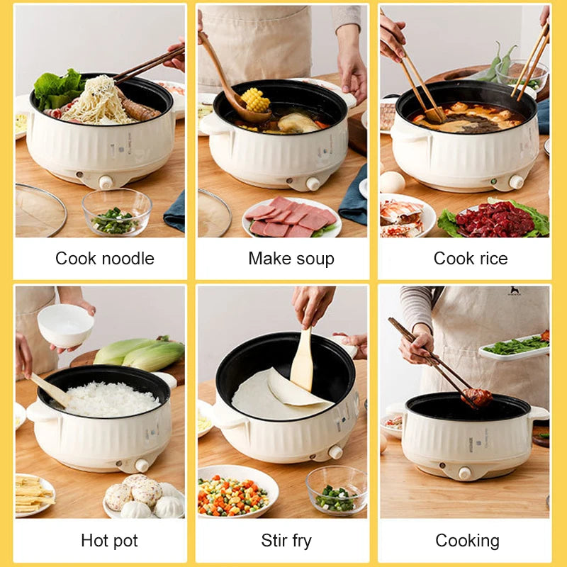 Electric Rice Cooker Pan Non-stick Cookware Hotpot Cooking Home Appliances