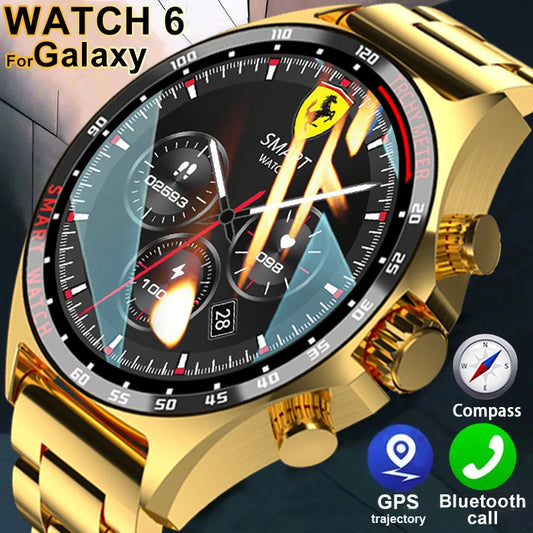 GPS Smart Watch Men Bluetooth Call HD Smartwatch Health  Monitoring Compass Waterproof Watches