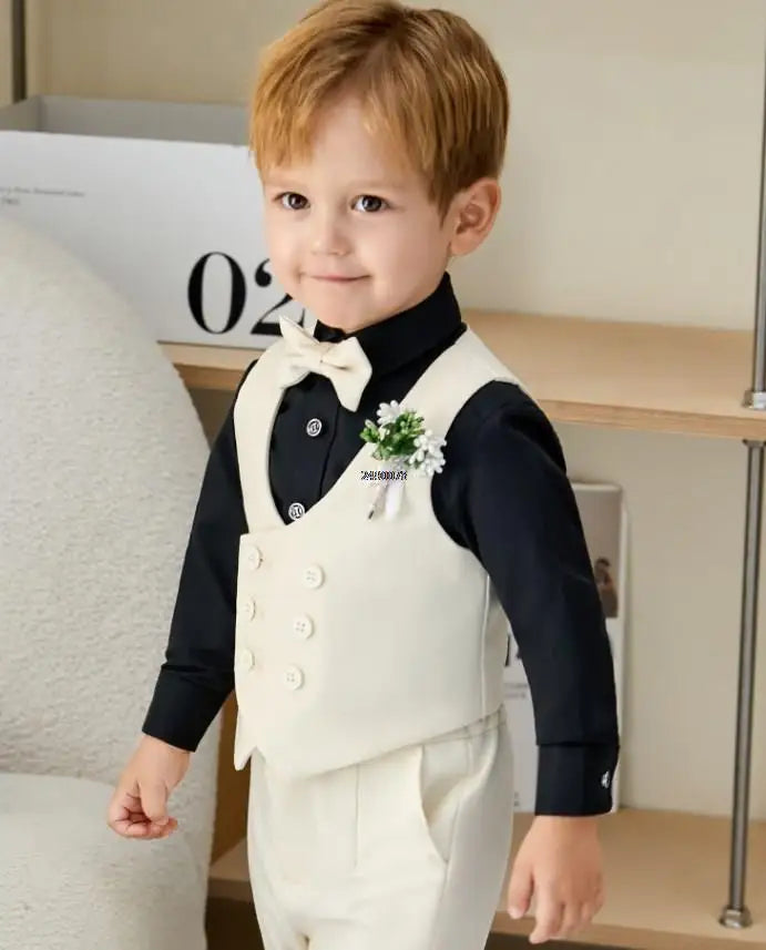 Baby Kids Suit Boys Formal Wedding Dress