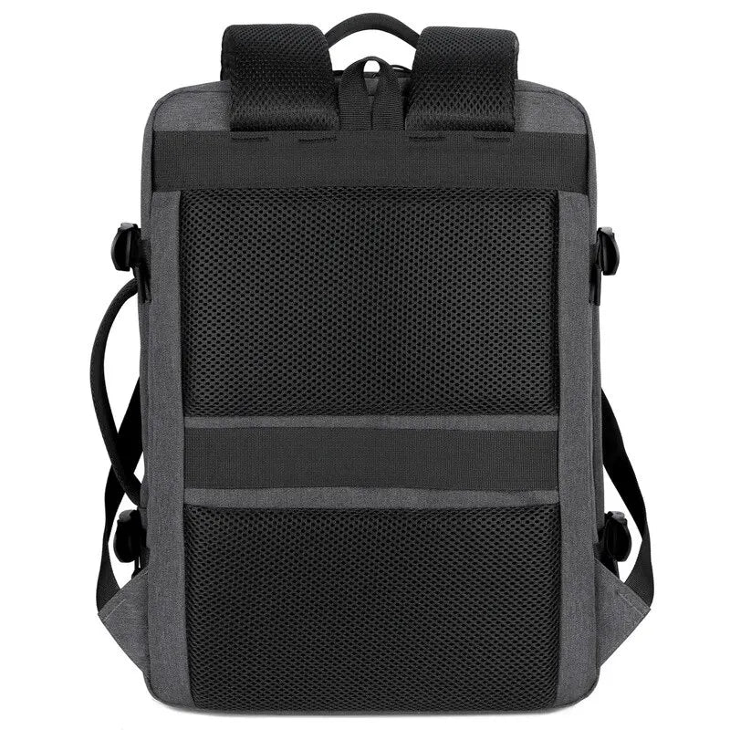 Classic Travel Backpack Men Business Backpack School Expandable USB Bag Large Capacity Laptop Waterproof Fashion Backpack - Hiron Store