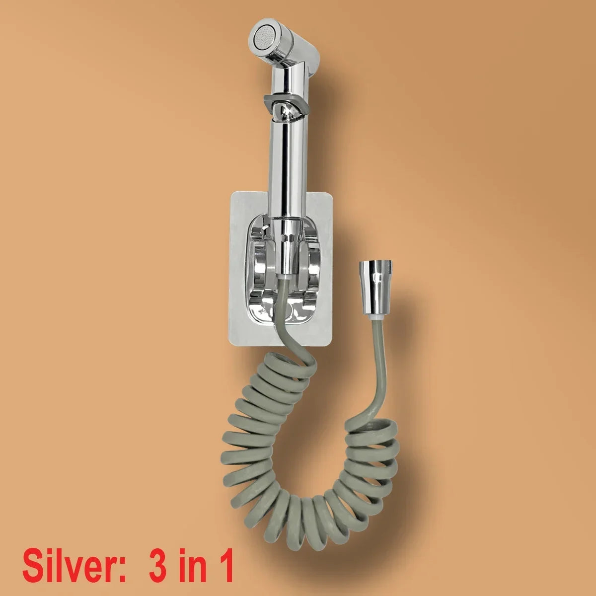 handheld Bidet toilet sprayer set double outlet angle valve bathroom shower accessories