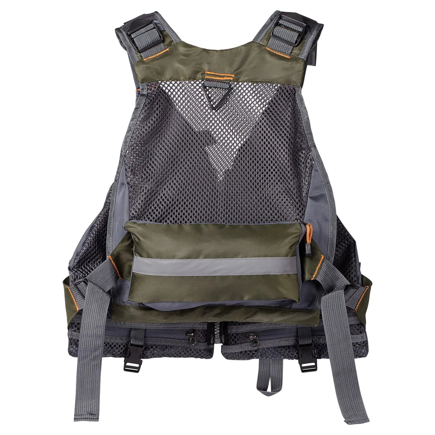 Breathable Fishing Vest Outdoor Sports Fly Swimming Adjustable Vest Fishing Tackle