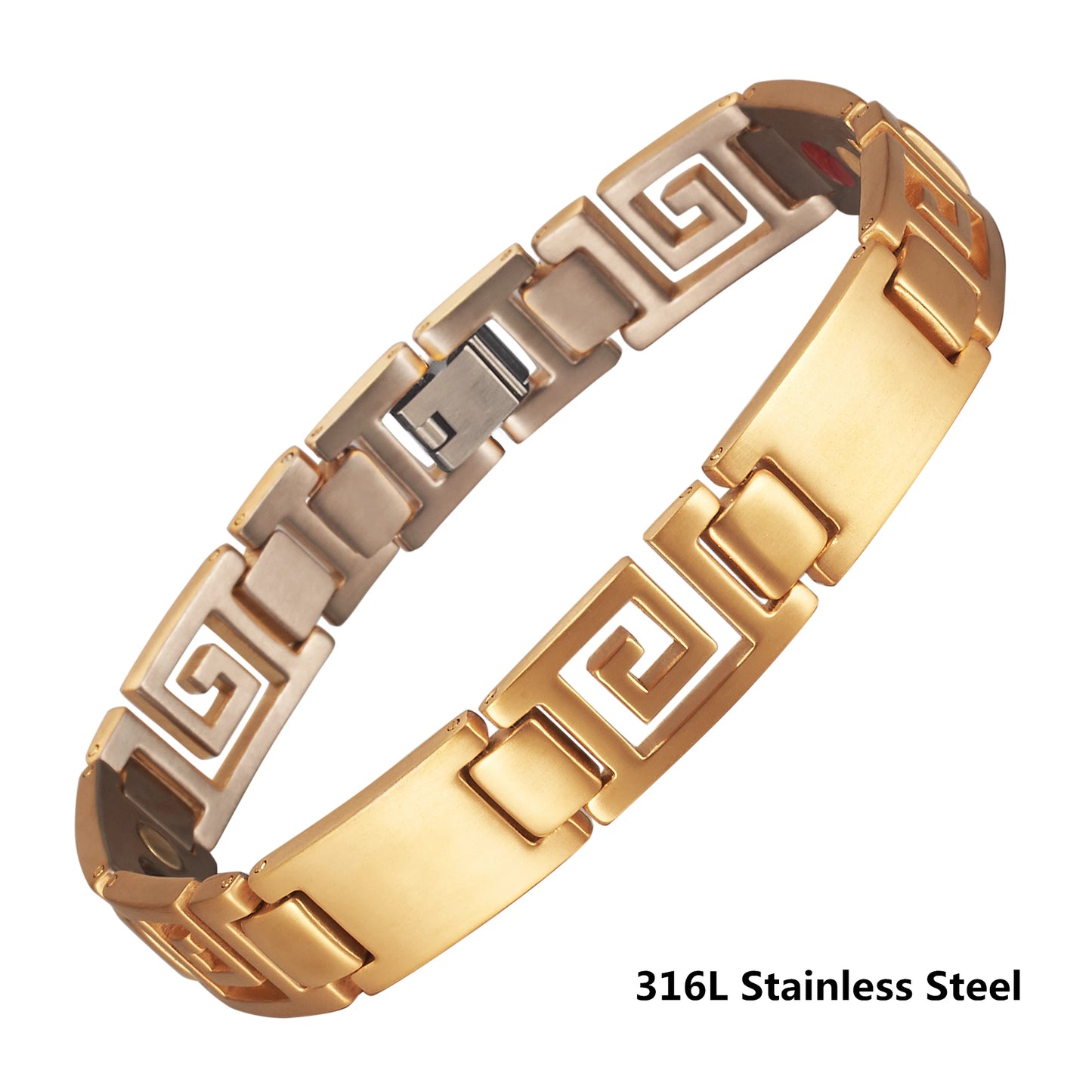 Titanium Steel Magnetic Health Bracelet Pure Titanium Tungsten Steel Anti-fatigue Energy Bracelet