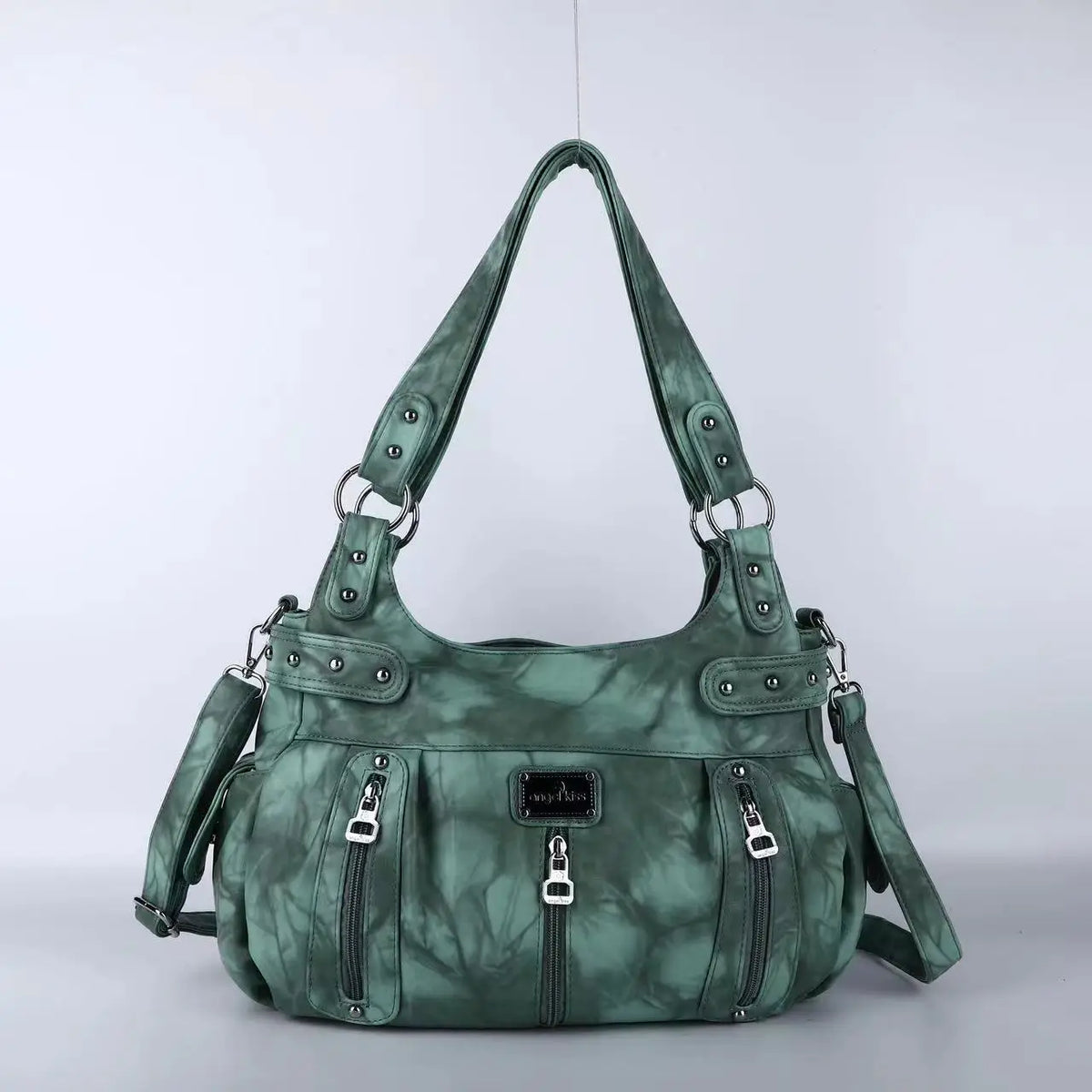 Winter Fashion Shoulder Bag for Women Soft PU Crossbody Handbg Large Capacity Hobos Purse