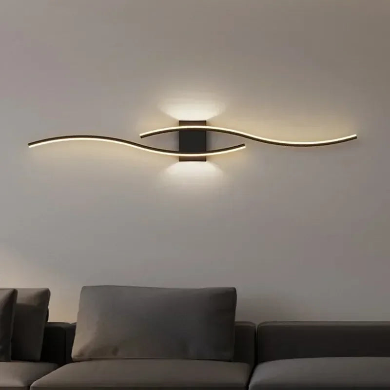 Wall Lamp LED Long Strip 60/80 Wall Sconce Home Decora Living Room lighting