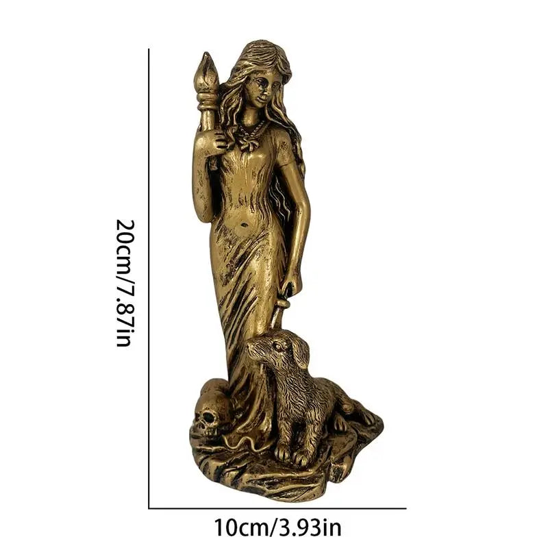 Venus Statue Resin Goddess Sculpture Figurine Resin Witchy Spiritual Figurine For Balconies Homes Courtyards