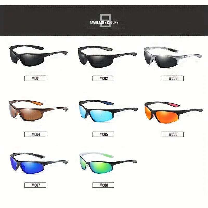 DUBERY Polarized UV400 Protection, Sunglasses For Men And Women, 8 Colors Model 185