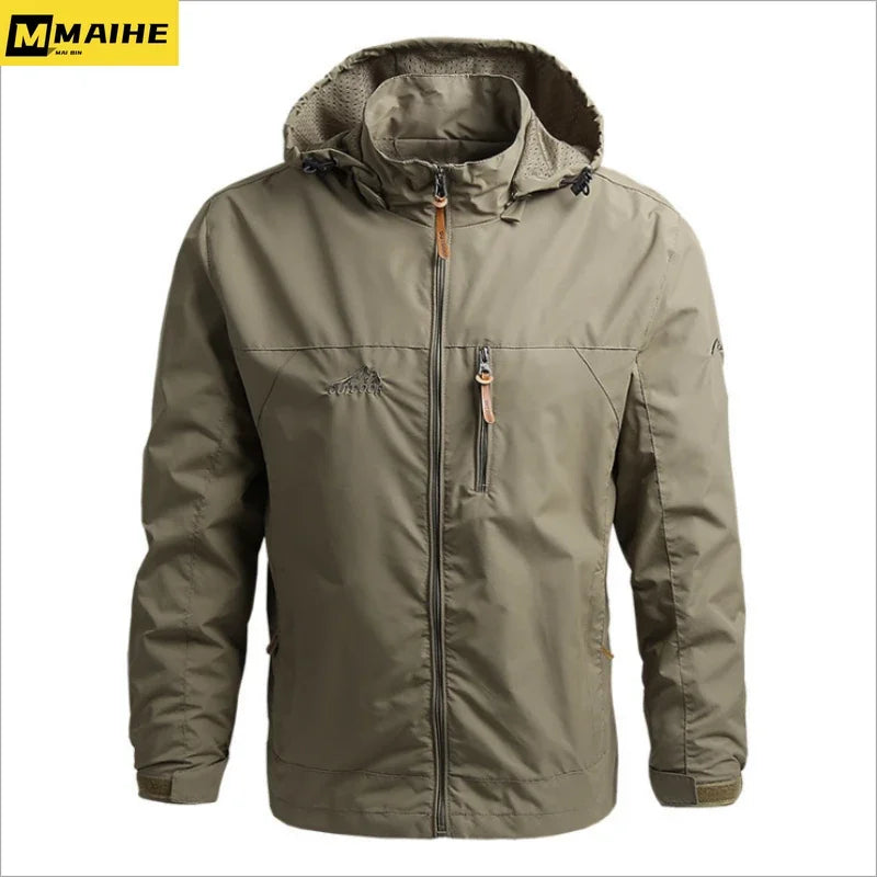 Men's Military Hunting Jacket Autumn Casual Waterproof Men's Work Clothes