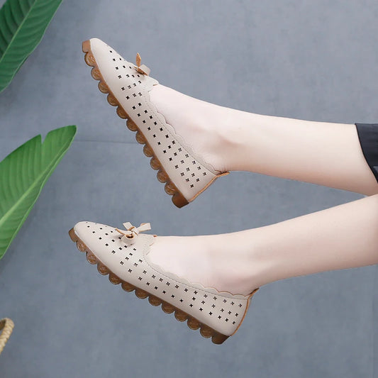 2024 New Women's Casual Shoes Ballet Nurse Flats