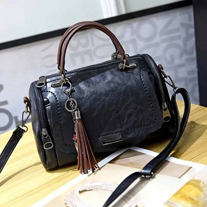 Women's handbag  Large Shoulder Bag Fashion Zipper Crossbody Bags With Removable Strap