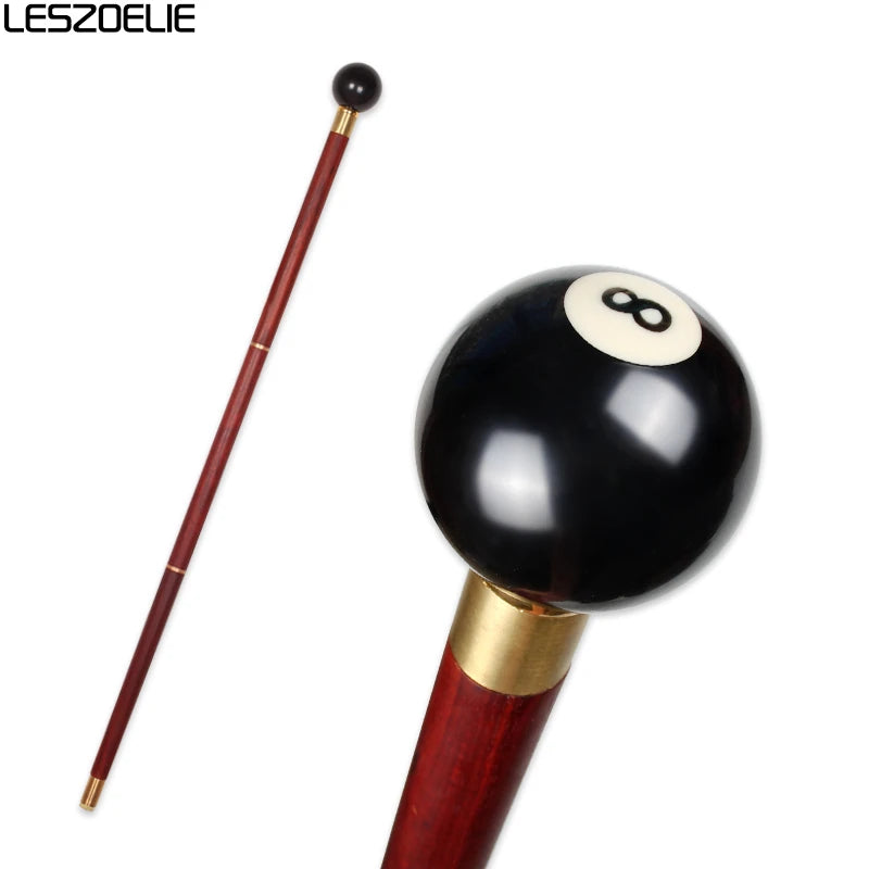 Black Eight Luxury Wooden Walking Stick Cane  Man Decorative Cane Women Fashion Elegant  Walking Stick