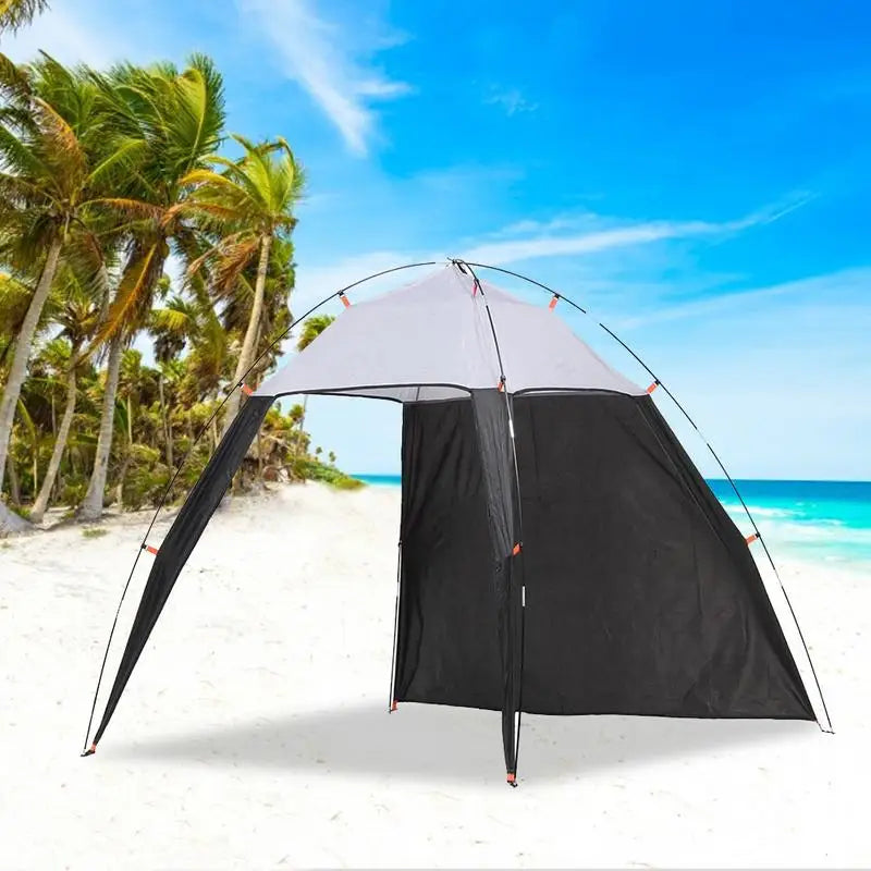 Outdoor Canopy Beach Shelter Sun Shade Tent Lightweight Anti-UV Waterproof Tent Sun Shade For Fishing Camping Picnic Travel