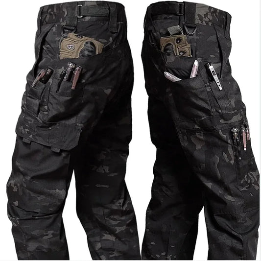 2024 Pants Men Trousers Outdoor Multi-pocket Wear Cargo Pant